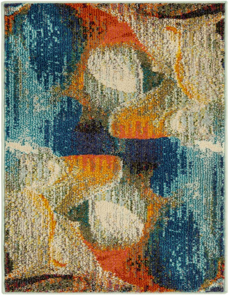 Detail image of 2' x 4' Washable Haerfest Runner Rug