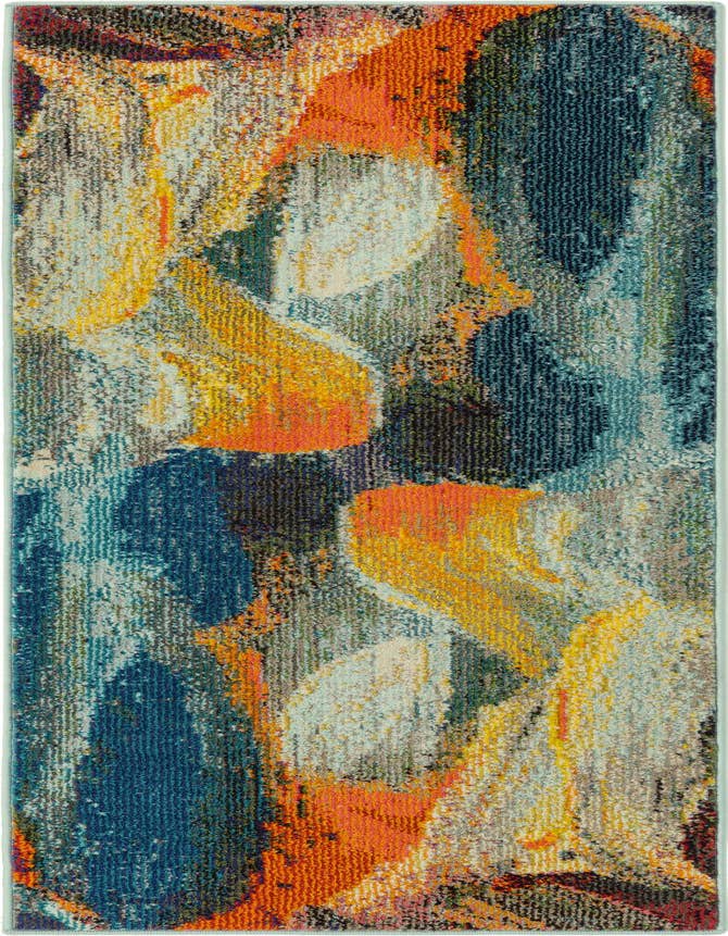 Detail image of 2' x 6' Washable Haerfest Runner Rug