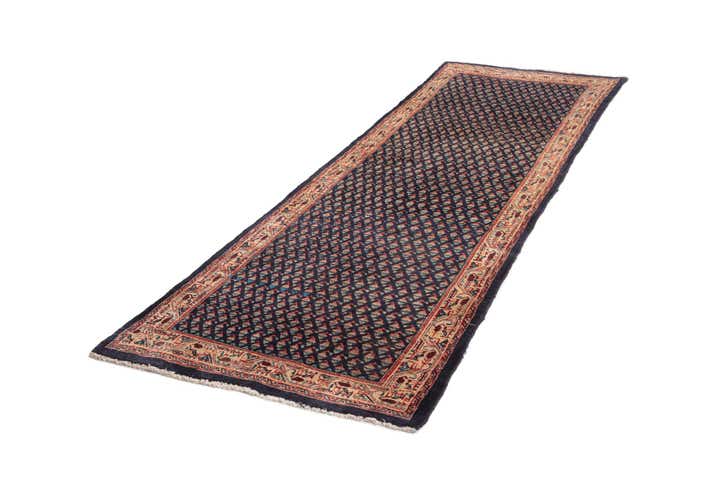3' 7 x 11' 5 Hamedan Wool Runner Rug