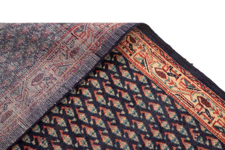 3' 7 x 11' 5 Hamedan Wool Runner Rug