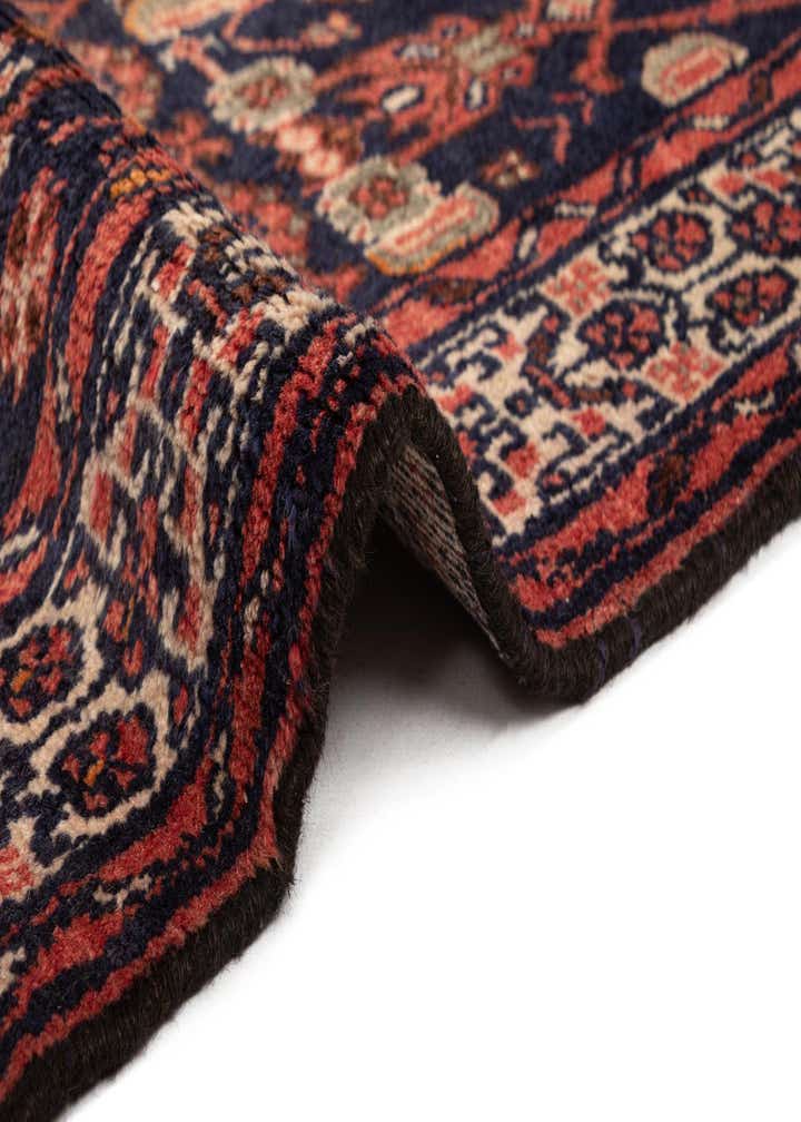 3' 7 x 10' 1 Hamedan Wool Runner Rug