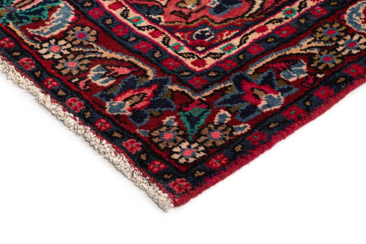 Detail image of 4' 2 x 10' 4 Hamedan Wool Runner Rug