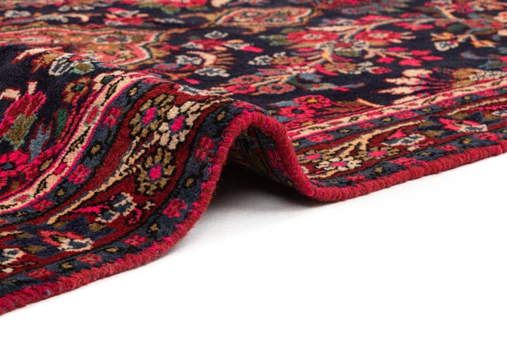 Detail image of 4' 2 x 10' 4 Hamedan Wool Runner Rug