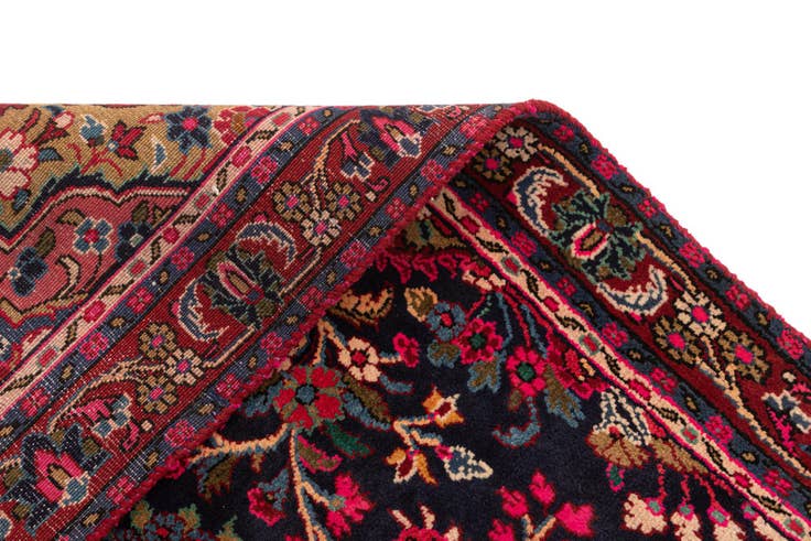 Detail image of 4' 2 x 10' 4 Hamedan Wool Runner Rug