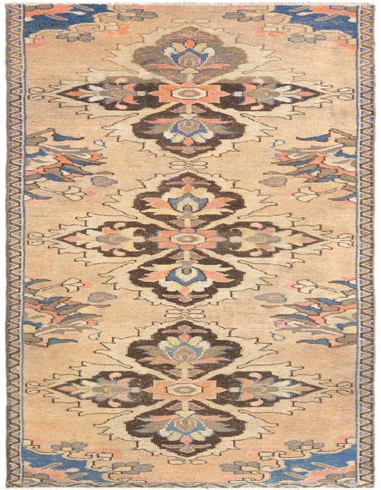 Detail image of 2' 9 x 10' 2 Hamedan Runner Rug