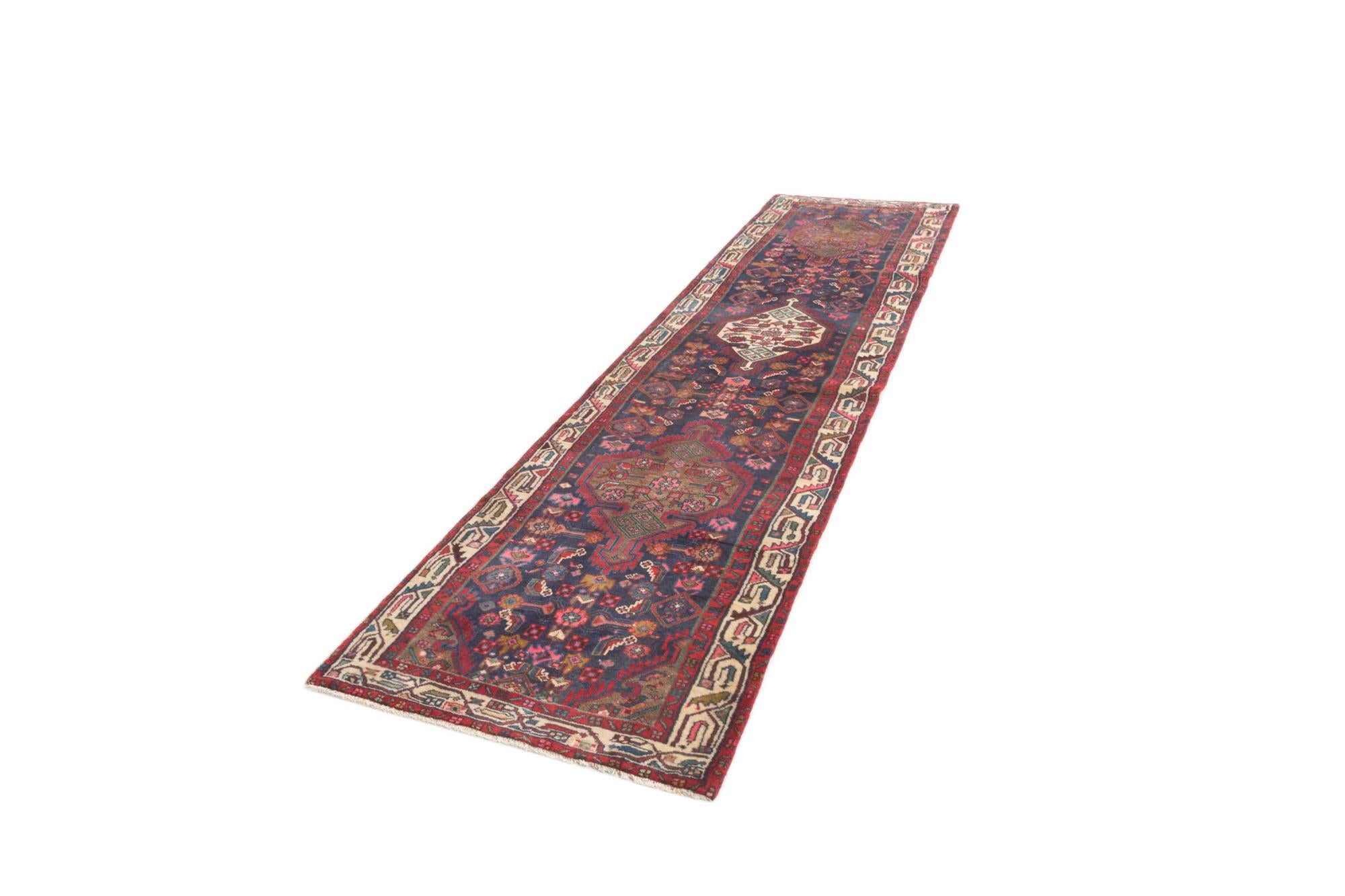 2' 5 x 10' 1 Hamedan Runner Rug