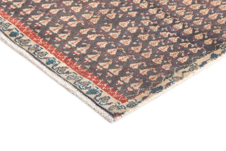 Detailansicht von 85cm x 260cm Hamedan Läufer Teppich