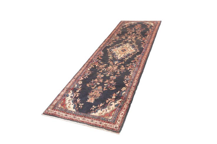 Detail image of 3' 3 x 13' Hamedan Runner Rug