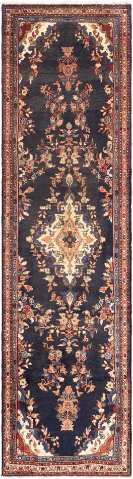 Detail image of 3' 3 x 13' Hamedan Runner Rug