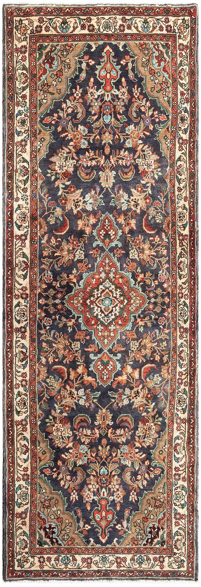 3' 4 x 10' 4 Hamedan Runner Rug