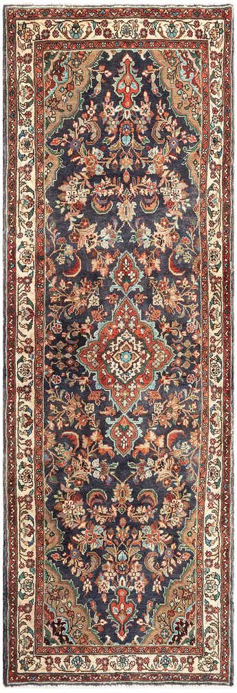 3' 4 x 10' 4 Hamedan Runner Rug