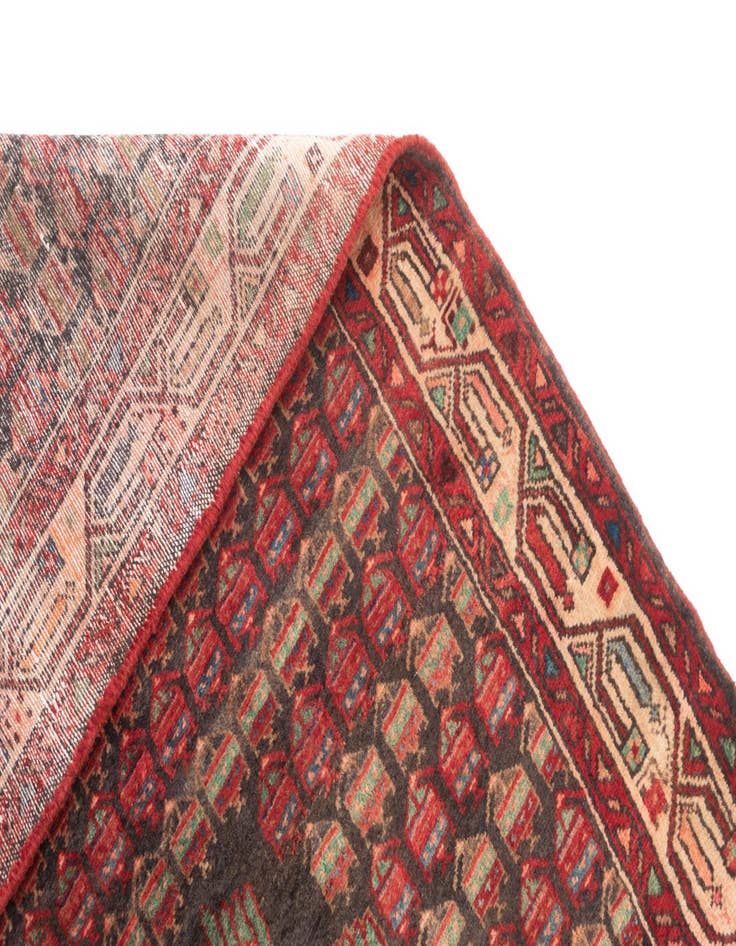 Detail image of 3' 7 x 10' 7 Hamedan Runner Rug