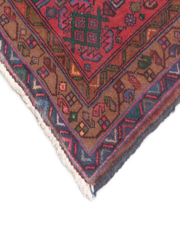 3' 4 x 9' 8 Hamedan Runner Rug