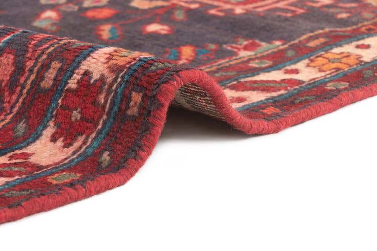 Detail image of 3' 7 x 11' 3 Hamedan Runner Rug