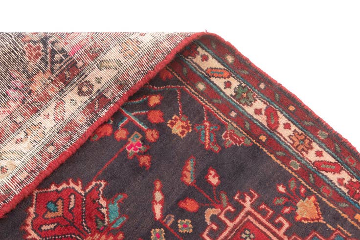 Detail image of 3' 7 x 11' 3 Hamedan Runner Rug