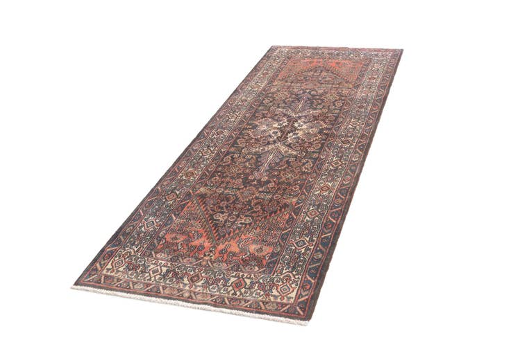 Detail image of 3' 6 x 10' 2 Hamedan Runner Rug