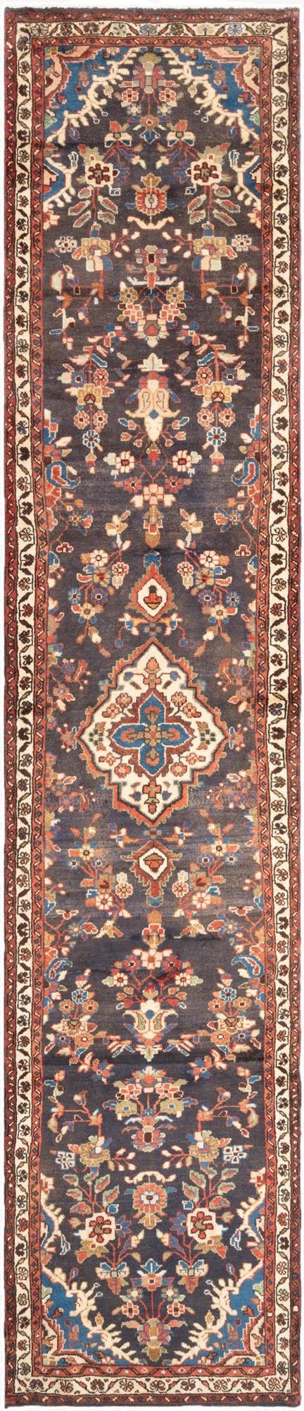 3' x 14' 8 Hamedan Runner Rug