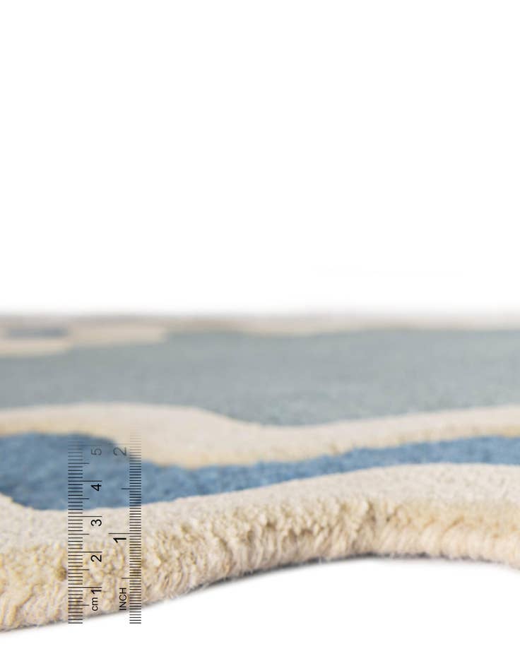 Detail image of 2' 7 x 8' Happy Rugs Wool Runner