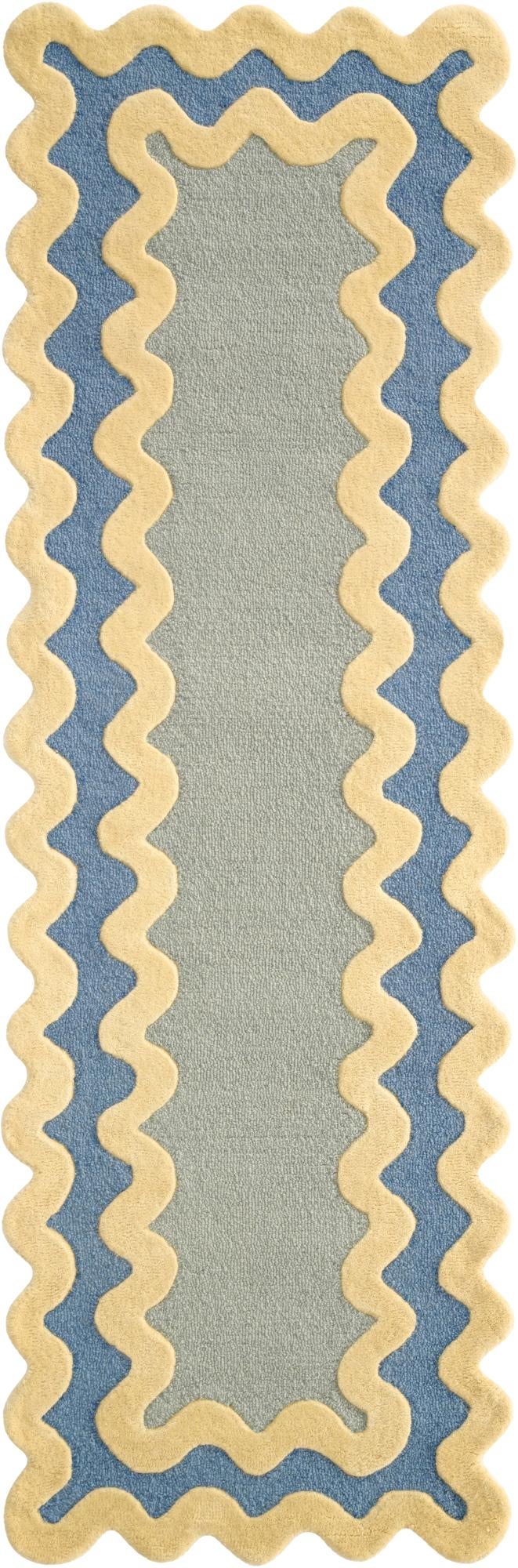 2' 7 x 8' Happy Rugs Wool Runner