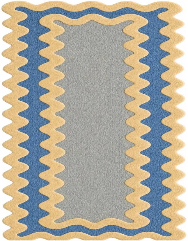 Detail image of 2' 7 x 8' Happy Rugs Wool Runner