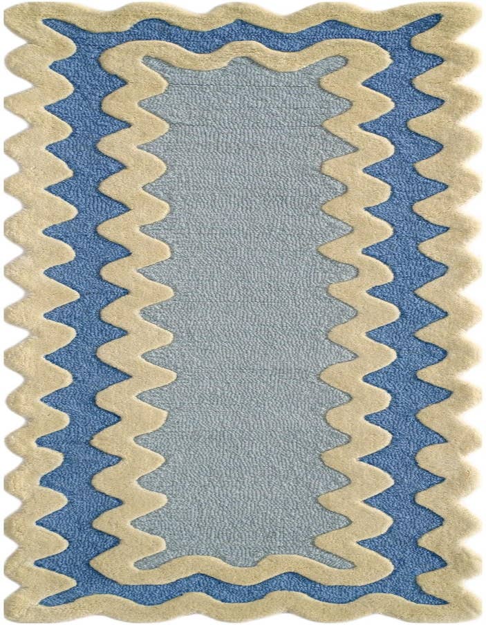 Detail image of 2' x 6' 1 Happy Rugs Wool Runner