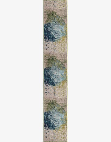 2' 7 x 12' Washable Hyacinth Runner Rug