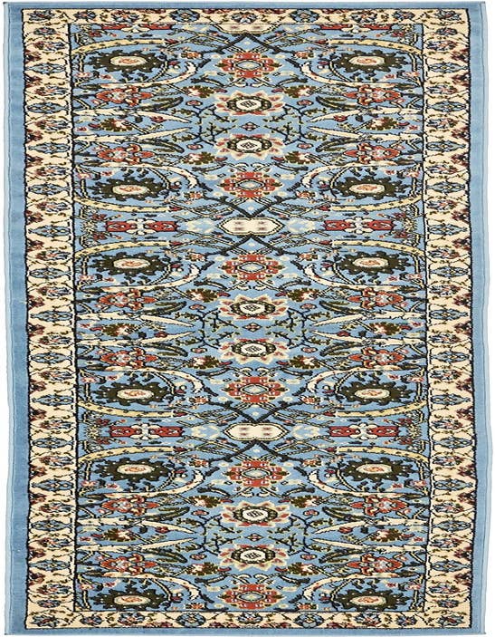 Detail image of 2' 7 x 10' Isfahan Design Runner Rug