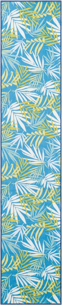 2' x 10' Easy-Clean Jill Zarin Caribbean Indoor / Outdoor Runner Rug