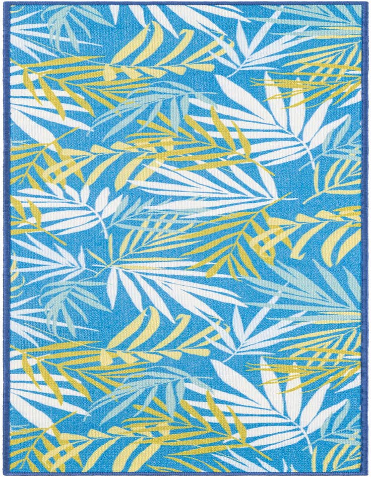 Detail image of 2' x 5' 1 Easy-Clean Jill Zarin Caribbean Indoor / Outdoor Runner Rug