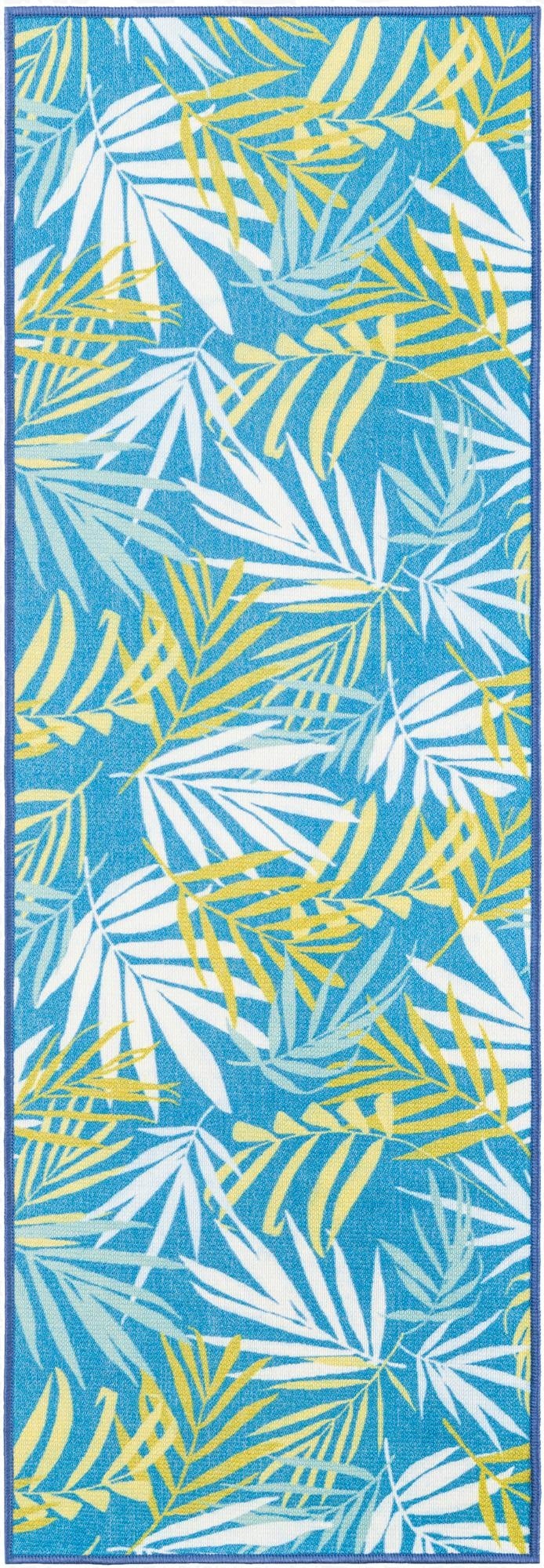 2' x 6' 1  Washable Jill Zarin Caribbean Indoor / Outdoor Runner Rug