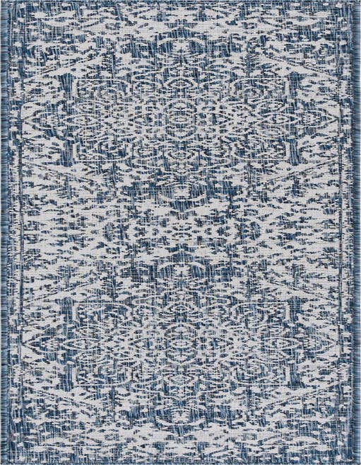 Detail image of 2' x 8' Easy-Clean Jill Zarin Dubai Indoor / Outdoor Runner Rug