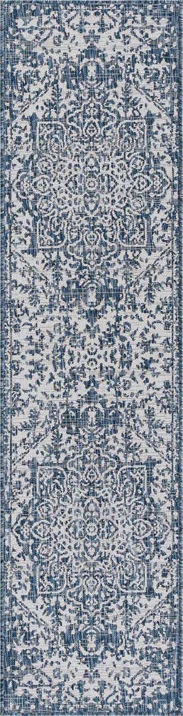 2' x 8' Easy-Clean Jill Zarin Dubai Indoor / Outdoor Runner Rug