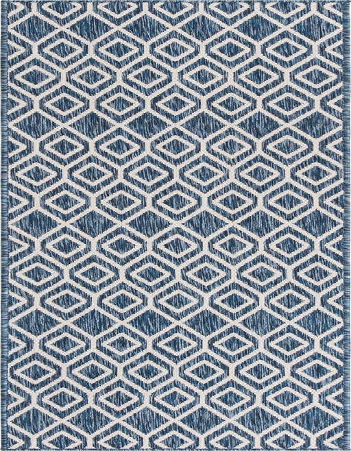 Detail image of 2' x 8' Easy-Clean Jill Zarin Turks and Caicos Indoor / Outdoor Runner Rug
