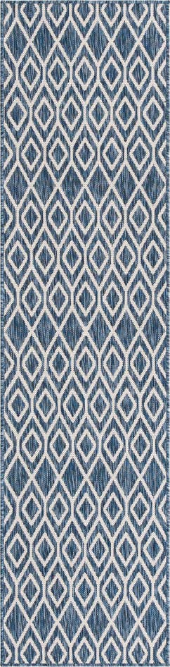 Detail image of 2' x 8' Easy-Clean Jill Zarin Turks and Caicos Indoor / Outdoor Runner Rug