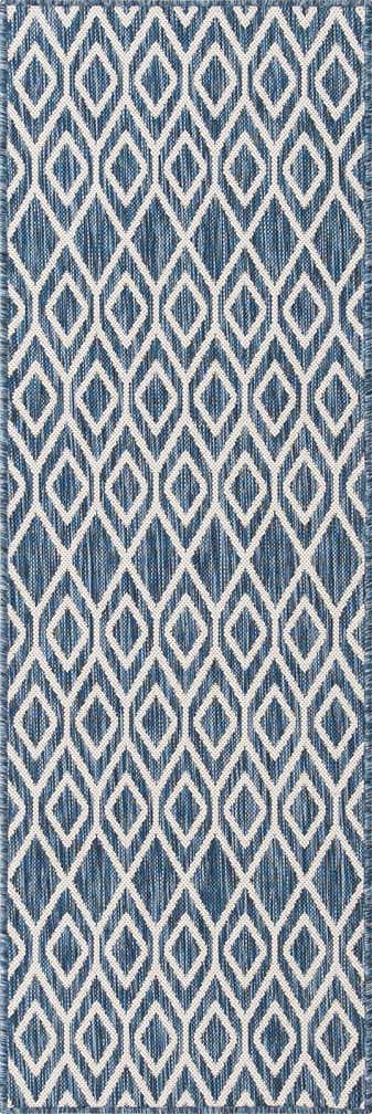 2' x 6' Easy-Clean Jill Zarin Turks and Caicos Indoor / Outdoor Runner Rug