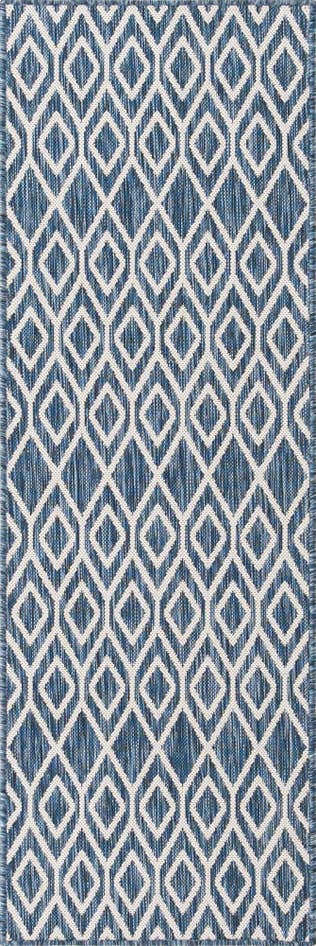 Detail image of 2' x 6' Easy-Clean Jill Zarin Turks and Caicos Indoor / Outdoor Runner Rug