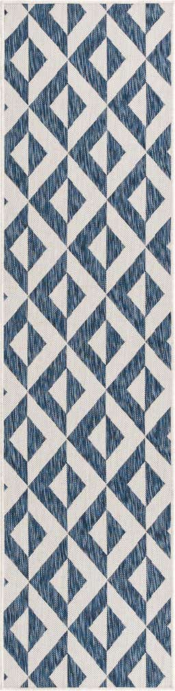 2' x 8' Easy-Clean Jill Zarin Napa Indoor / Outdoor Runner Rug