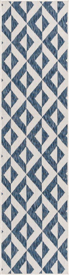 Detail image of 2' x 8' Easy-Clean Jill Zarin Napa Indoor / Outdoor Runner Rug