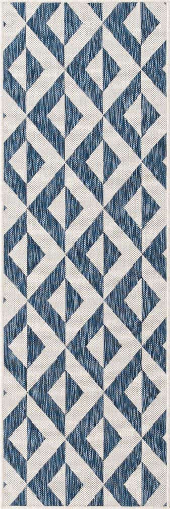 2' x 6' Easy-Clean Jill Zarin Napa Indoor / Outdoor Runner Rug
