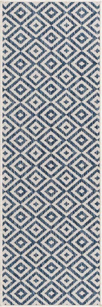 2' x 6' Easy-Clean Jill Zarin Costa Rica Indoor / Outdoor Runner Rug