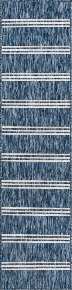Detail image of 2' x 8' Easy-Clean Jill Zarin Anguilla Indoor / Outdoor Runner Rug