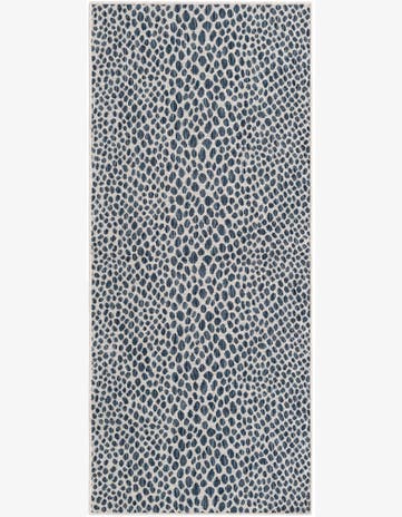 3' x 7' Easy-Clean Jill Zarin Indoor / Outdoor Runner Rug