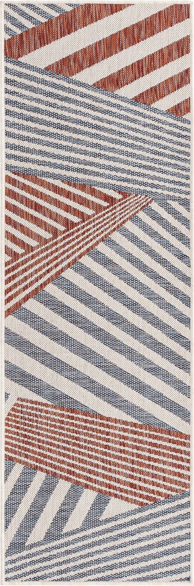 2' x 6'  Washable Jill Zarin Indoor / Outdoor Runner Rug