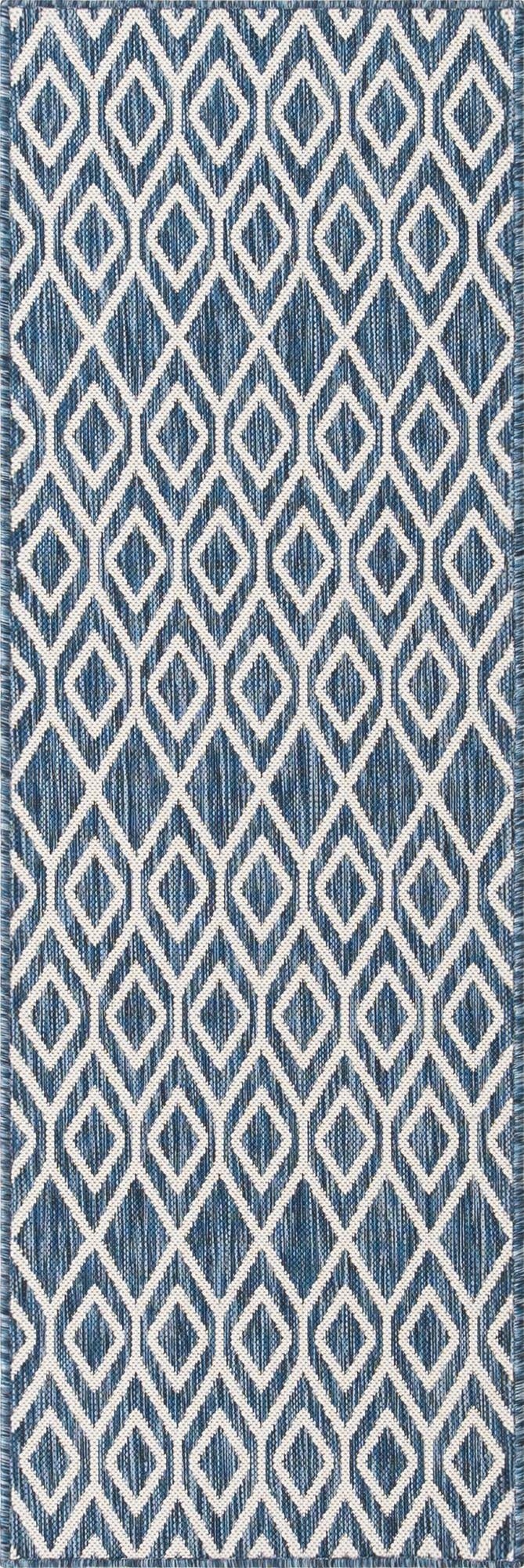 Primary image 2' x 6'  Washable Jill Zarin Turks and Caicos Indoor / Outdoor Runner Rug