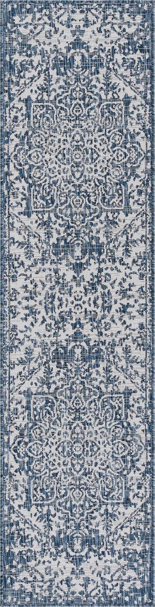 2' x 8'  Washable Jill Zarin Dubai Indoor / Outdoor Runner Rug