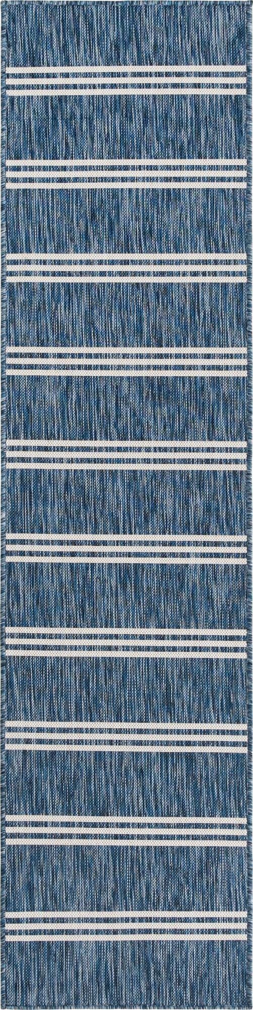 2' x 8'  Washable Jill Zarin Anguilla Indoor / Outdoor Runner Rug