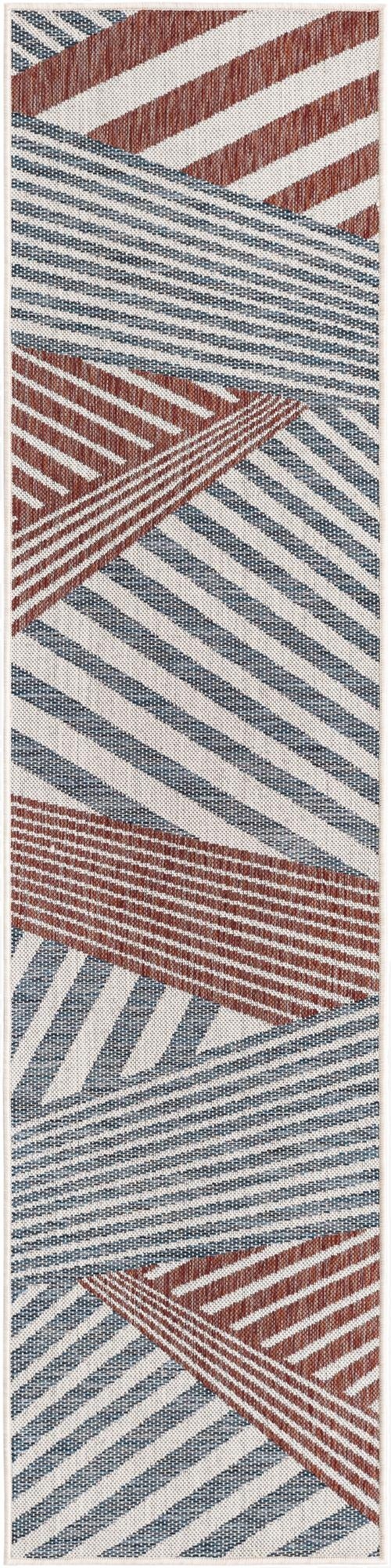 2' x 8'  Washable Jill Zarin Indoor / Outdoor Runner Rug