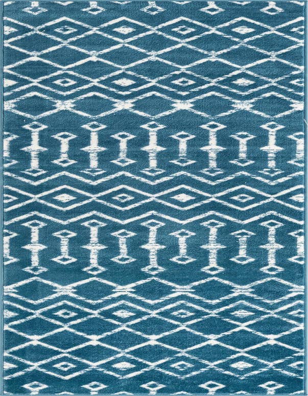 Detail image of 2' 6 x 8' 2 Kasbah Trellis Runner Rug