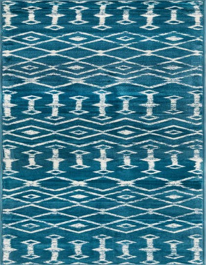 Detail image of 2' x 9' 10 Kasbah Trellis Runner Rug