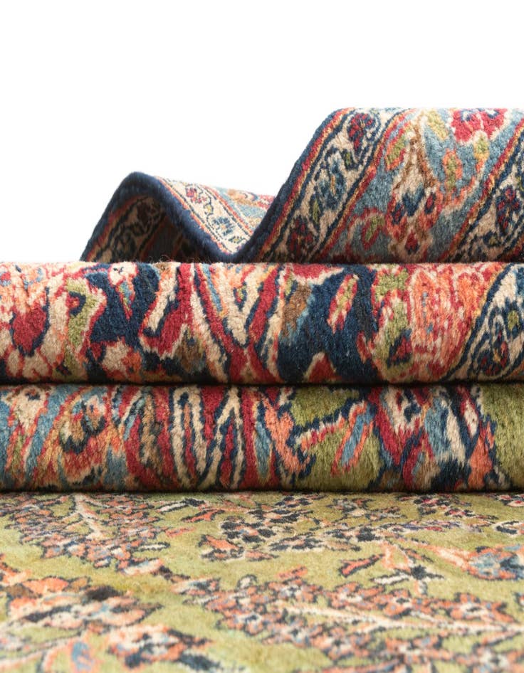 Detail image of 8' 2 x 16' 3 Kashan Runner Rug